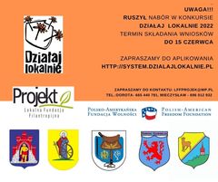 ogłoszenie naboru w konkursu działaj lokalnie
