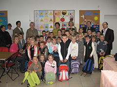 Wyprawki dla dzieci - akcja Lokalnej Fundacji Filantropijnej Projekt Kwidzyn